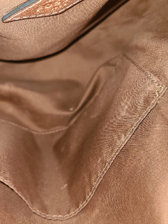 Fossil Cognac Brown Leather Convertible Backpack Tote main image 7